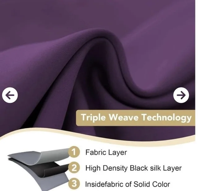 Rutterllow Blackout Curtains image indicator(4)