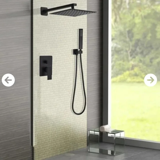 Matte Black Shower System image indicator(2)