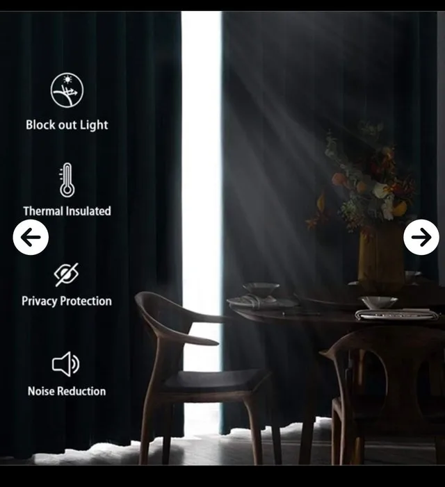 DWCN Blackout Curtains image indicator(2)