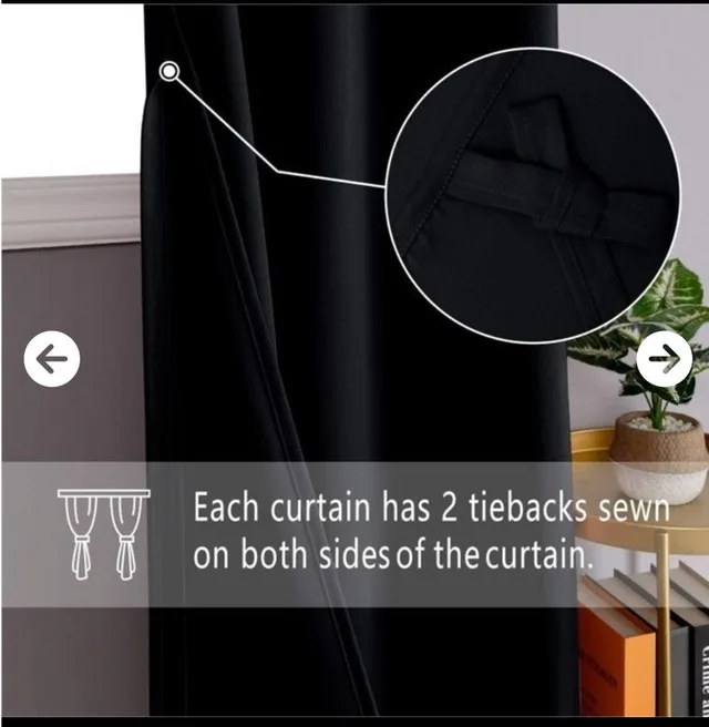 DWCN Blackout Curtains image indicator(3)