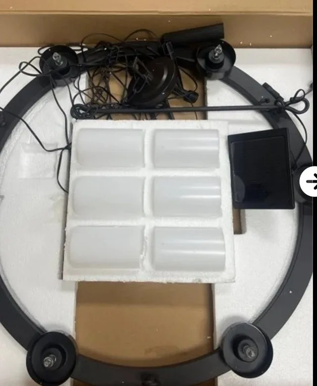 Solar outdoor Chandelier image indicator(2)