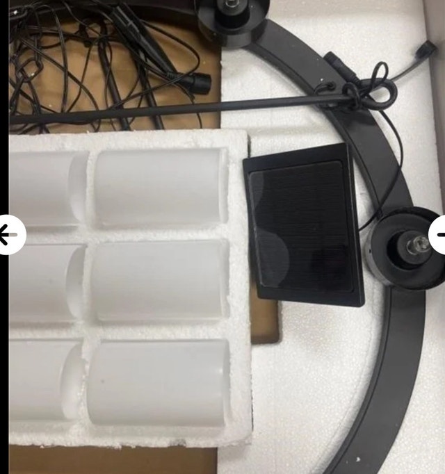 Solar outdoor Chandelier - photo 4