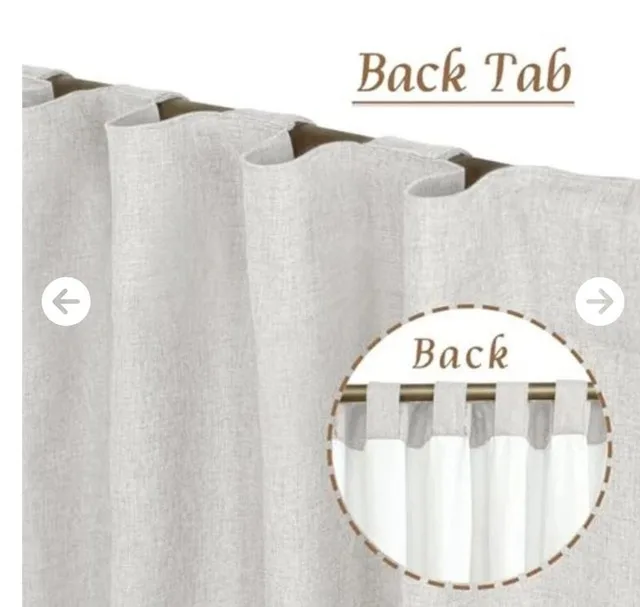 Blackout Linen Curtains