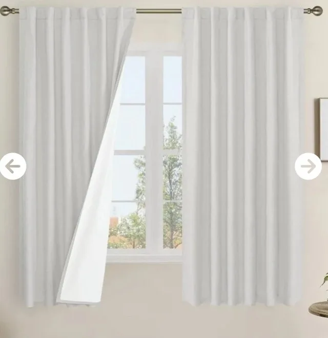 Blackout Linen Curtains image indicator(2)