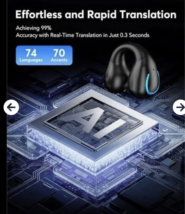 AI Translation Earbuds image indicator(2)