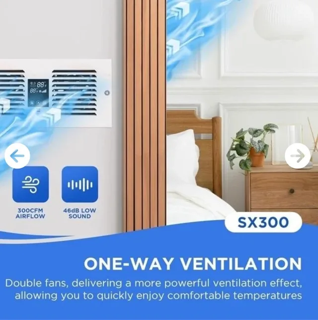 SX300 Air Transfer Fan image indicator(2)