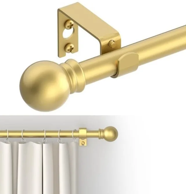 Gold Curtain Rod