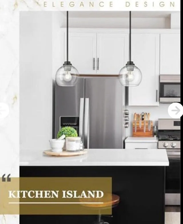 Audickic pendant lights 2 pack image indicator(2)