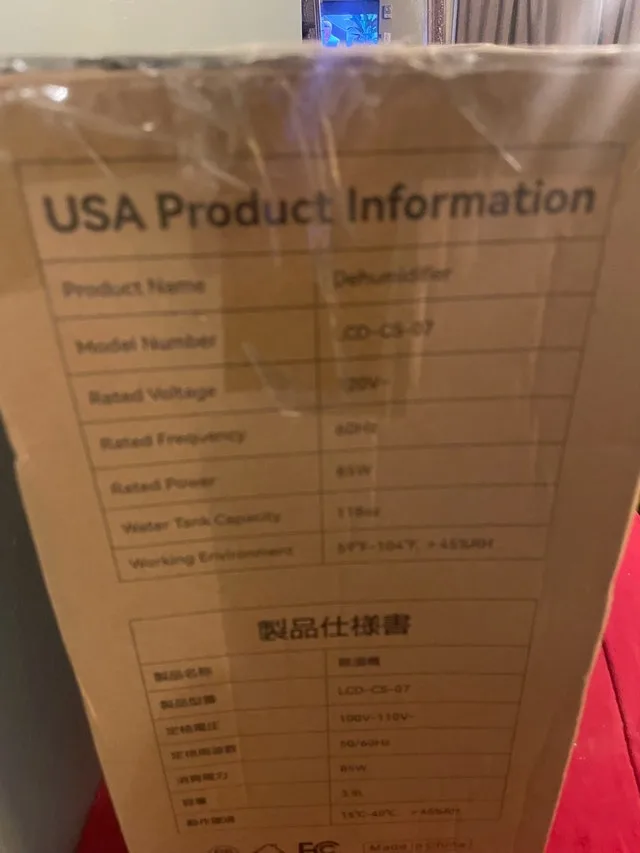 Lacidoll Dehumidifier image indicator(2)