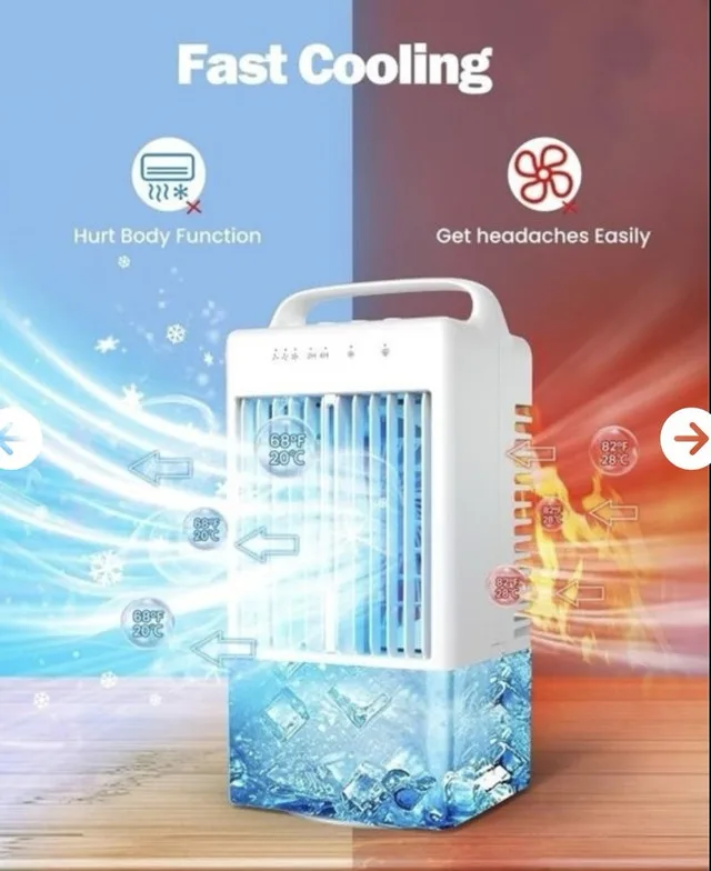 Portable AC Quiet Mini Evaporative Cooler image indicator(3)