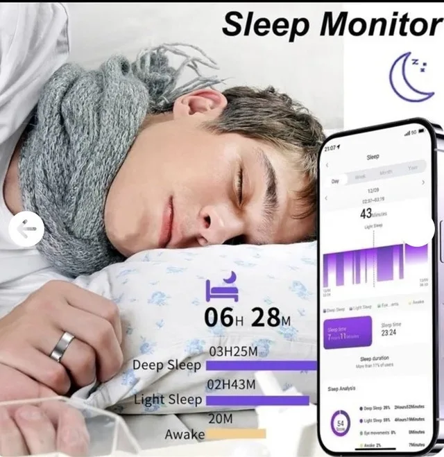 smart ring. fitness and health tracker image indicator(4)