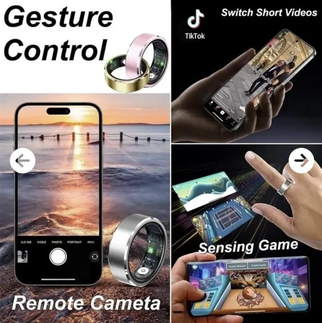 smart ring. fitness and health tracker image indicator(5)