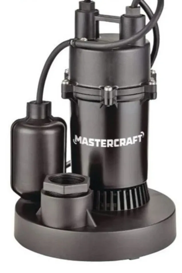 Mastercraft 1/3-HP Submersible Sump Pump