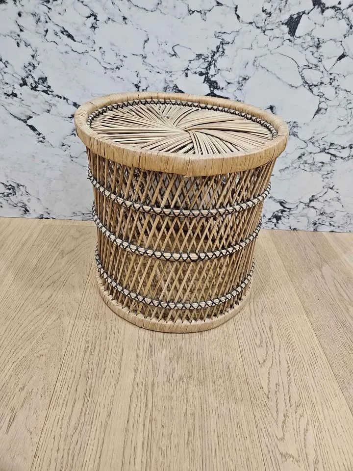 Table - Rattan/Bamboo side table