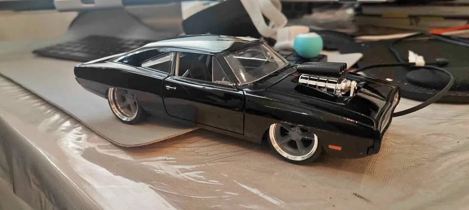 Dodge Charger Muscle Car Model - Fast & Furious 1:32
