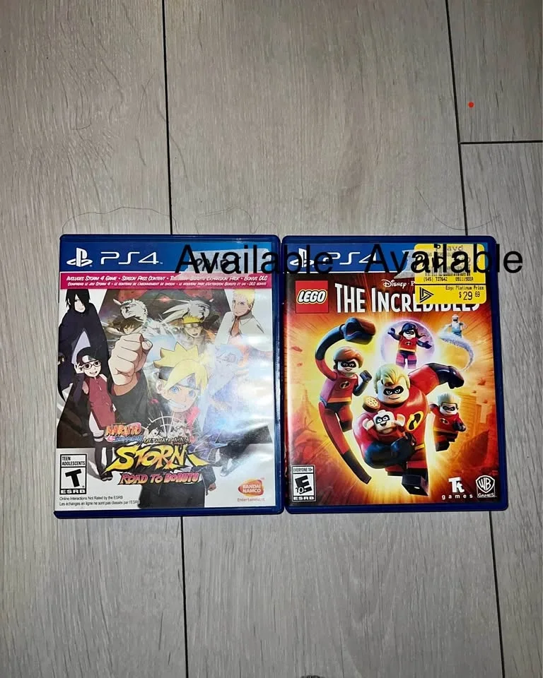 PS4 Games $10 Each
