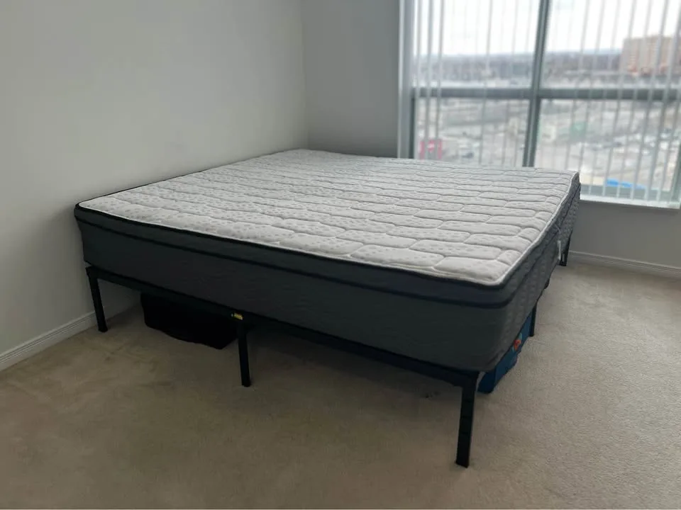 King Size Bed Frame – Barely Used