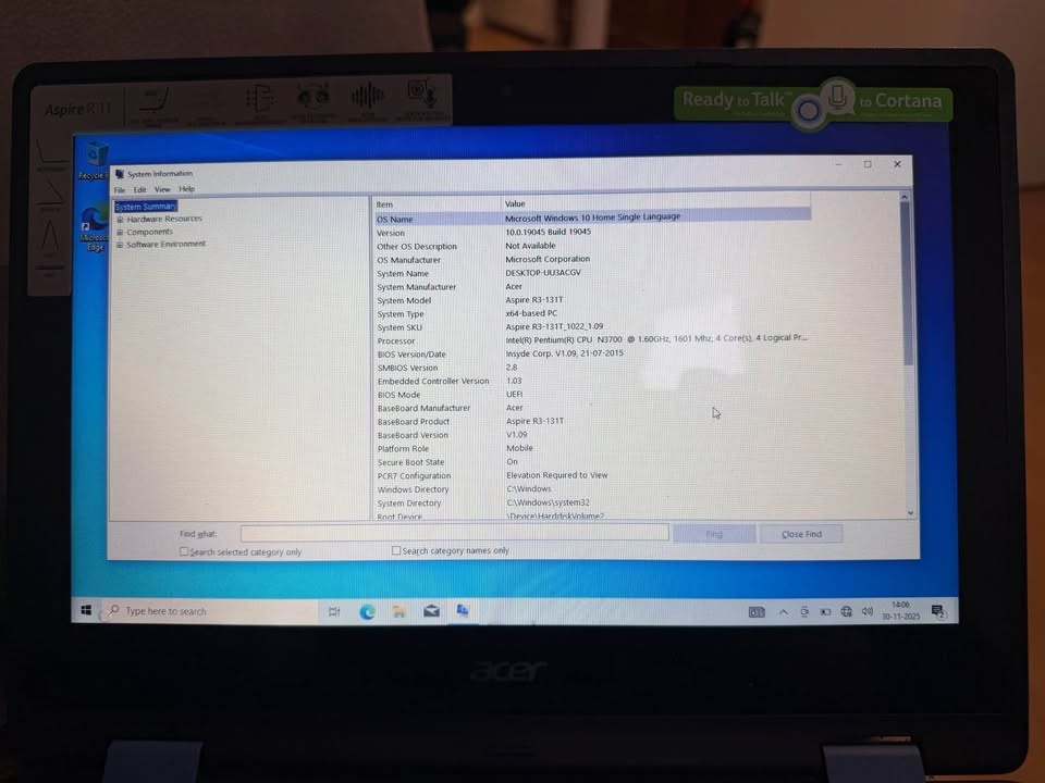 Acer Aspire R3-131T – Touchscreen Laptop – Like New - photo 2