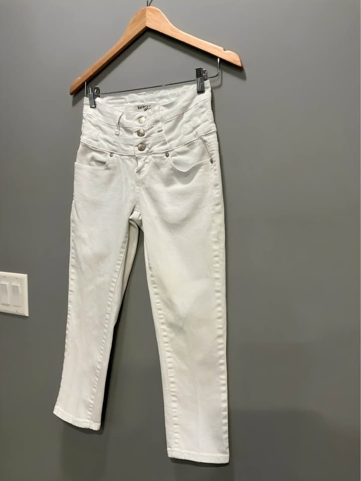 Harmony + Havoc High-Rise White Jeans - photo 3
