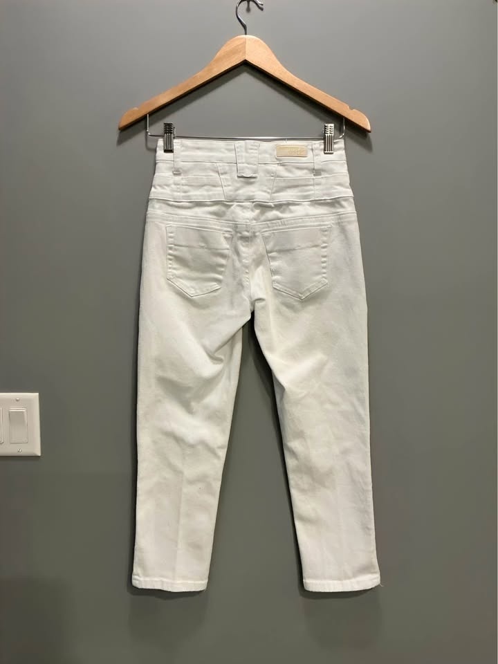 Harmony + Havoc High-Rise White Jeans - photo 4