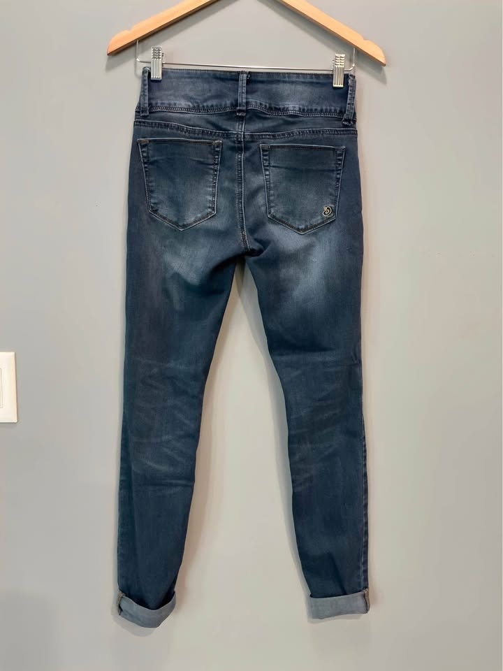 Indigo Rein High-Rise Skinny Jeans Dark Wash Size 5 - photo 4