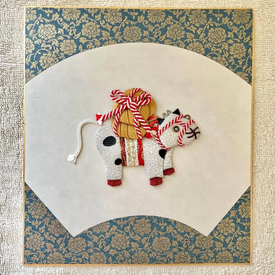 🐮”Year of the Ox” - Japanese Oshie Art