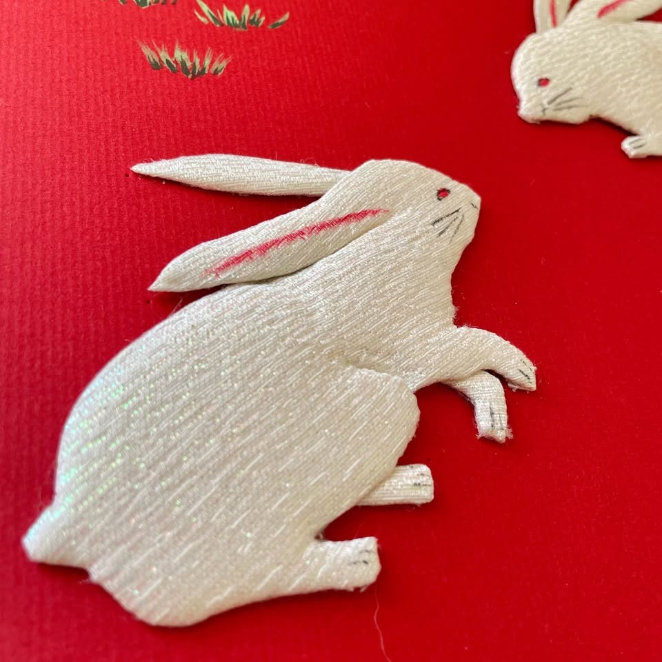 🐇“Year of the Rabbit” Japanese Oshie Art - photo 3
