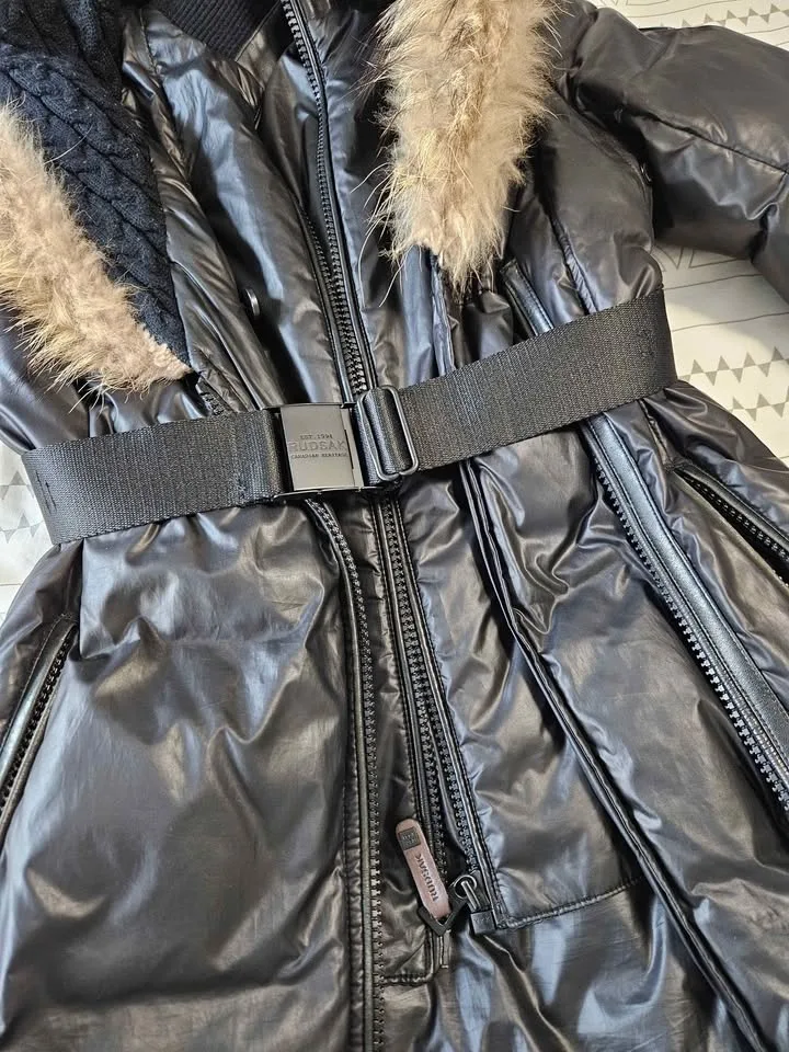 Rudsak Jasmine Belted Long Down Puffer - Size XS image indicator(3)