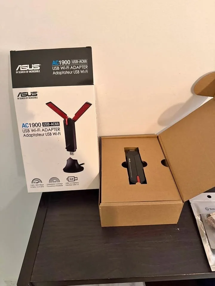 Asus USB-AC68 AC1900 USB wifi adapter