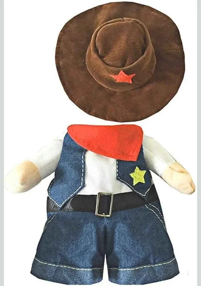Dog cowboy costume image indicator(2)