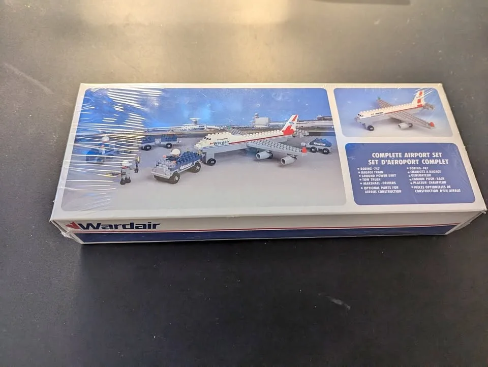 Kawada Wardair Canada Aero Kit Vintage lego kit New In Box