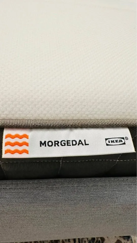 Queen IKEA Morgedal Mattress + Bed Frame + Protector image indicator(3)