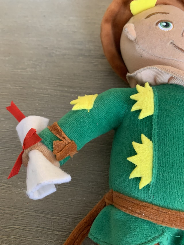 Wizard of Oz Scarecrow Plushie by Madame Alexander - photo 3
