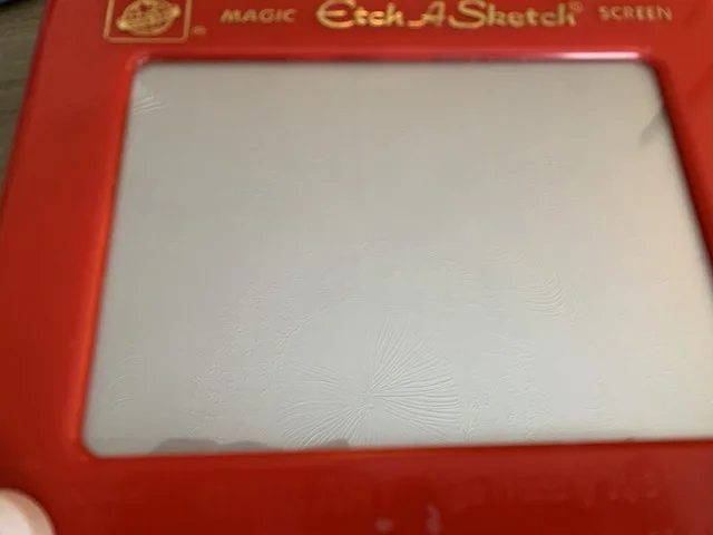 Classic Etch-A-Sketch Toy