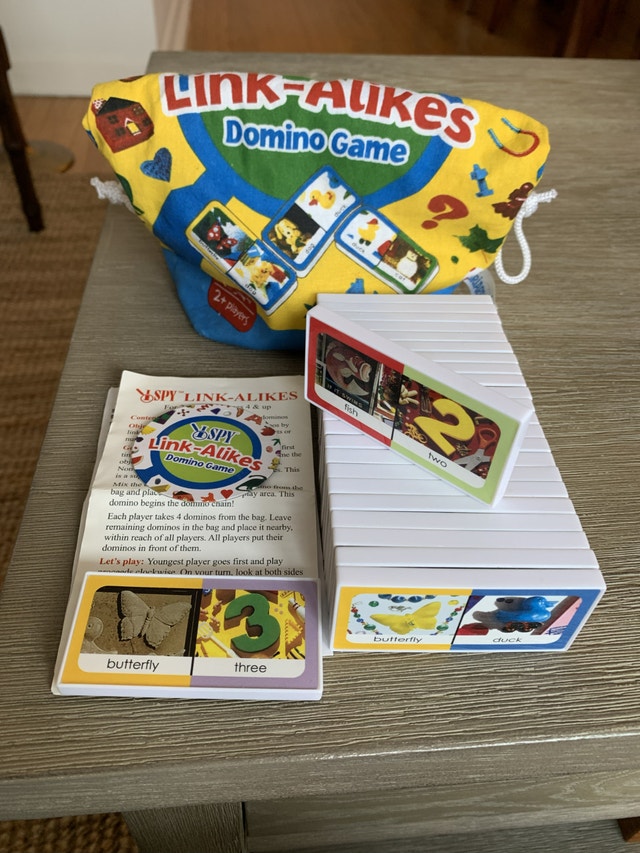 I-Spy Link-Alikes Domino Game - photo 2