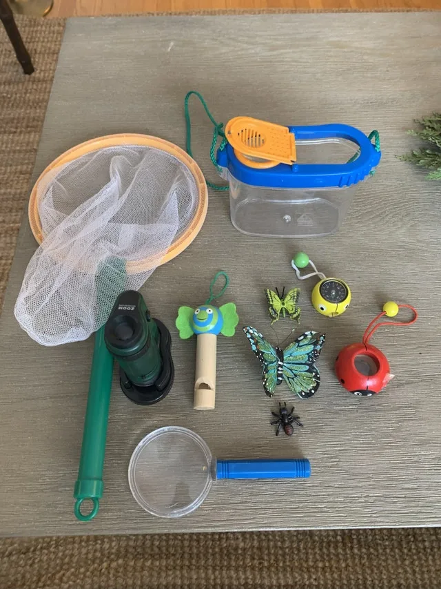 Mini Microscope, Wilderness & Nature Explorer Toy Collection