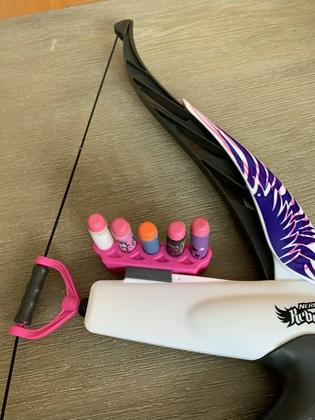 Nerf Rebelle Toy Arrow/Crossbow with 5 soft darts image indicator(3)