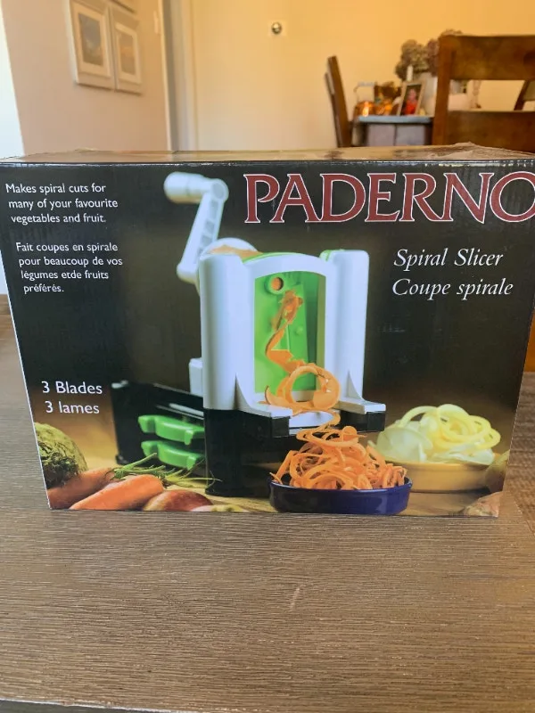 Paderno Spiral Slicer - like new!