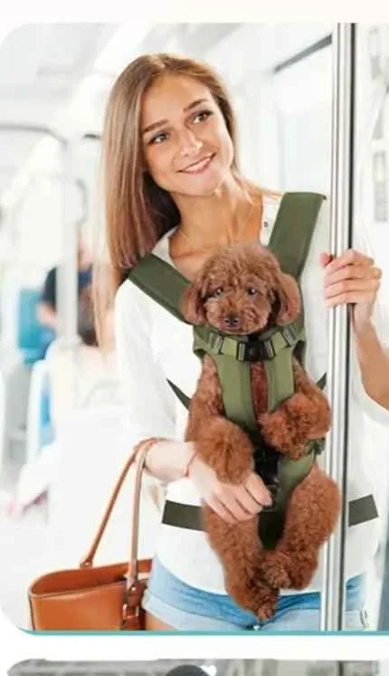 Dog front carrier/backpack (medium - dogs up to 35lbs) image indicator(2)