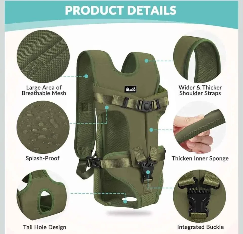 Dog front carrier/backpack (medium - dogs up to 35lbs) image indicator(4)