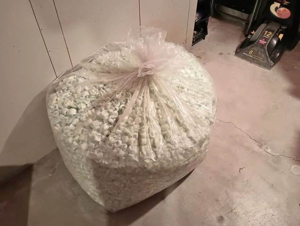 Huge Bag of Packing Peanuts for Packaging/Shipping