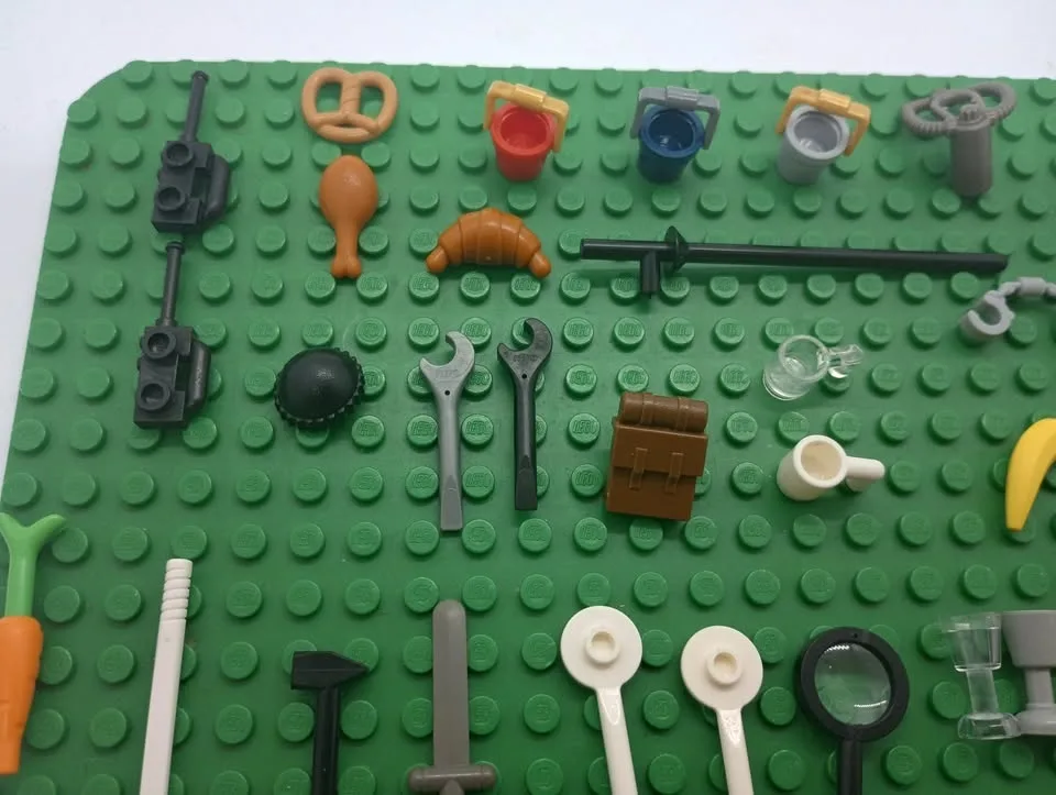 Lot of Lego Minifig Accessories and Other Small Lego Parts image indicator(4)