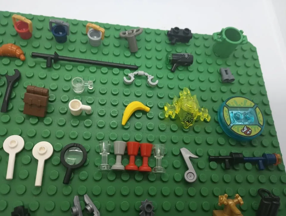Lot of Lego Minifig Accessories and Other Small Lego Parts image indicator(5)