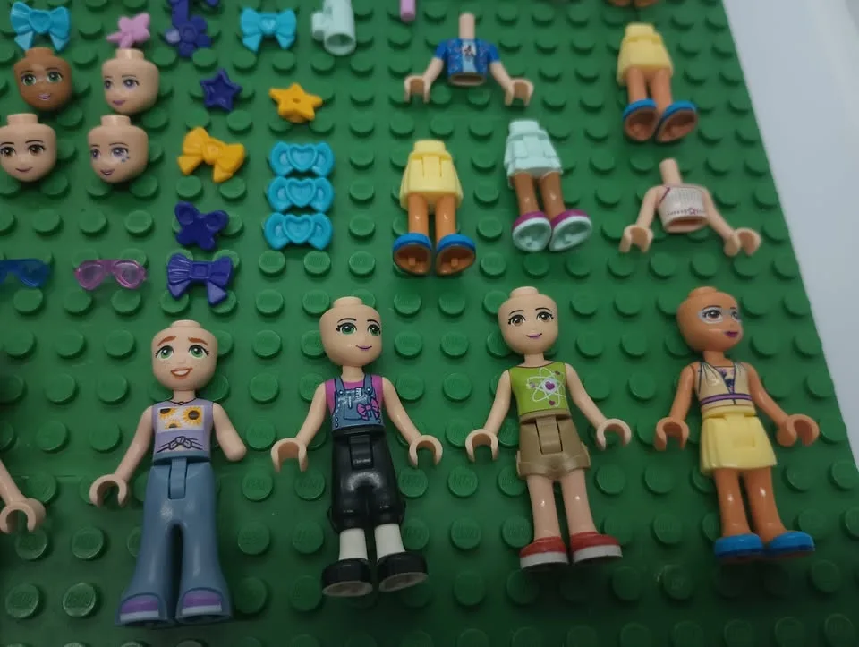 Lot of Lego Friends Minifigs and Minifig Parts and Accessories image indicator(2)