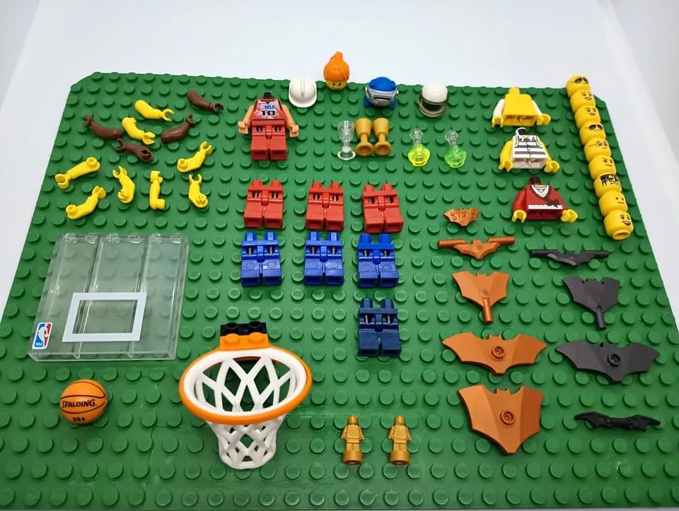 Lego Minifig Parts NBA Spalding Ball