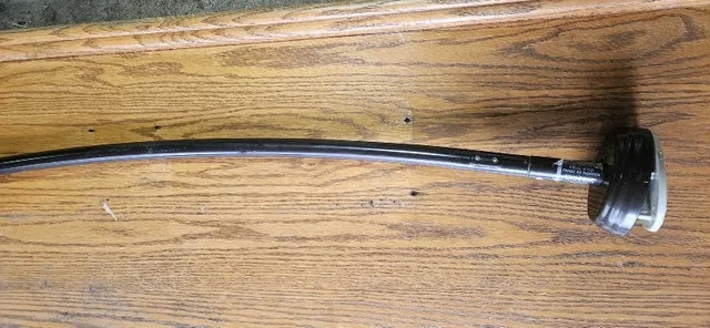 Adjustable shower rod, curved image indicator(4)