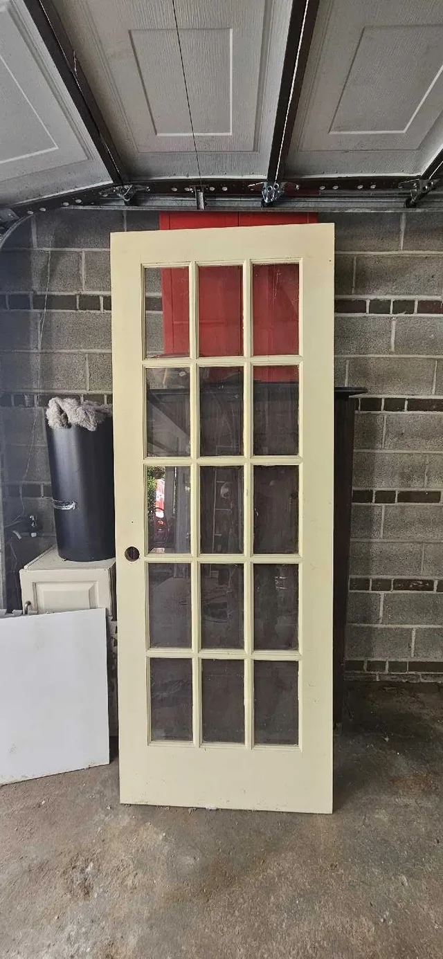 French door, 80" by 30"