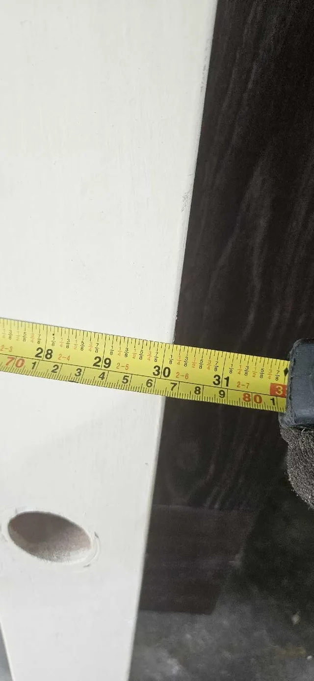 French door, 80" by 30" image indicator(6)