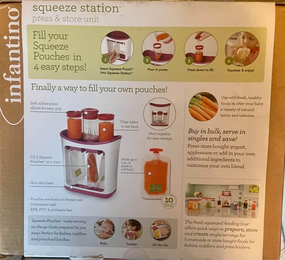 brand new fresh squeeze station infantino - photo 2