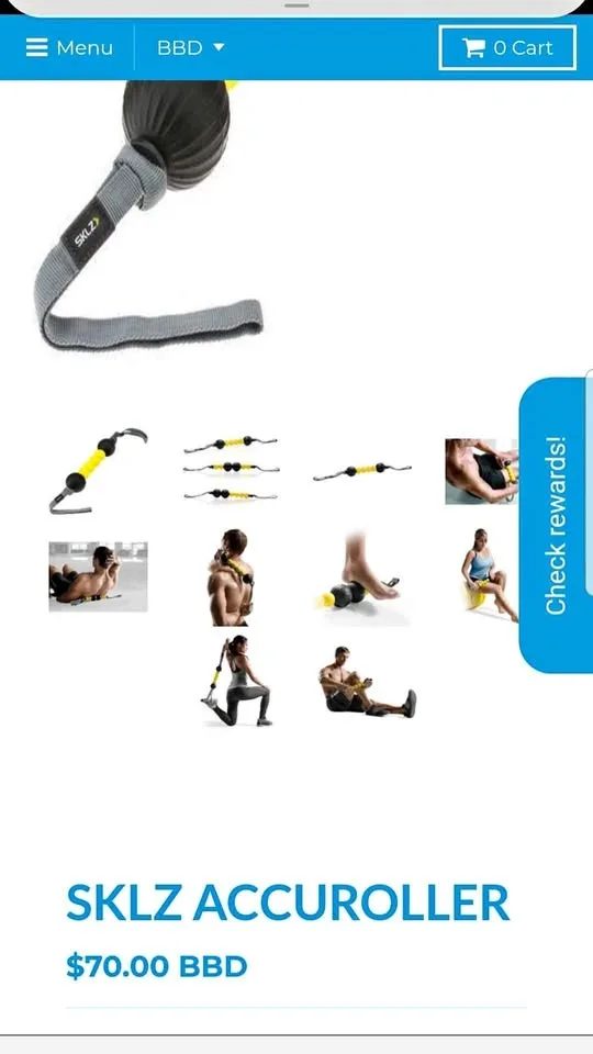 Sklz Accuroller exercise massage